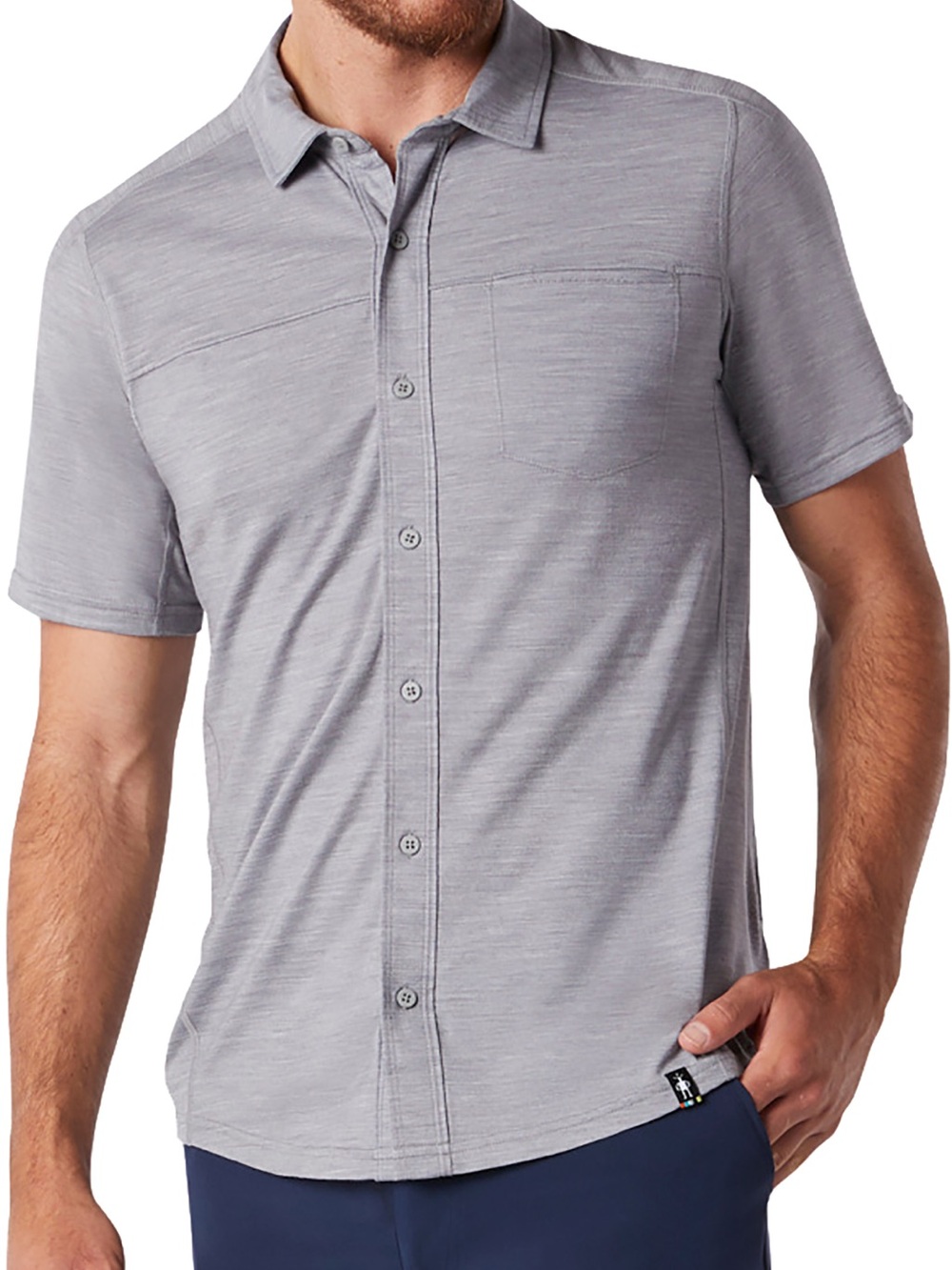 Smartwool Merino Sport 150 Short Sleeve Button Down - Men's size M